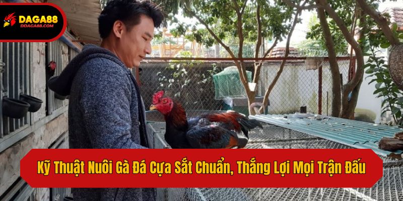 Kỹ Thuật Nuôi Gà Đá Cựa Sắt Chuẩn, Thắng Lợi Mọi Trận Đấu